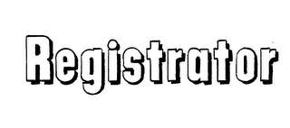 REGISTRATOR trademark