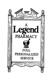 A LEGEND PHARMACY FULL PERSONALIZED SERVICE RX
