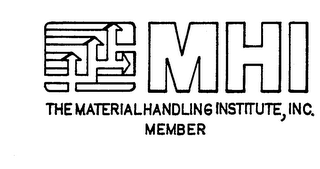 MHI THE MATERIAL HANDLING INSTITUTE, INC. MEMBER