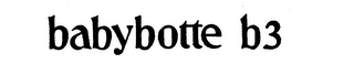BABYBOTTE B3 trademark