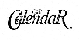 CA CALENDAR trademark