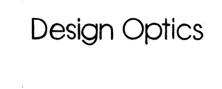 DESIGN OPTICS trademark