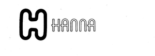 H HANNA trademark