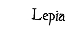 LEPIA trademark