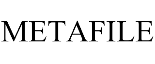 METAFILE trademark