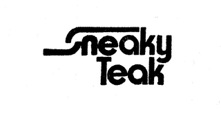 SNEAKY TEAK trademark