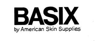 BASIX BY AMERICAN SKIN SUPPLIES trademark