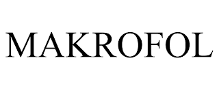 MAKROFOL trademark