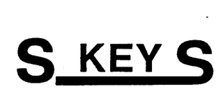 S KEYS trademark