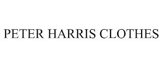 PETER HARRIS CLOTHES trademark