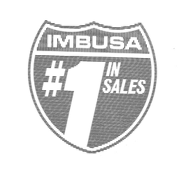 IMBUSA #1 IN SALES trademark