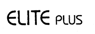 ELITE PLUS trademark