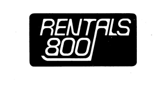 RENTALS 800 trademark
