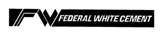 FW FEDERAL WHITE CEMENT