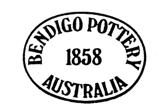 BENDIGO POTTERY AUSTRALIA 1858