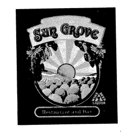 SUN GROVE trademark