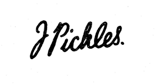 J PICKLES trademark