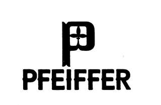 P PFEIFFER trademark