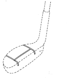 DESIGN ONLY - TWO GROOVES IN GOLF CLUB HEAD