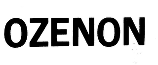 OZENON trademark