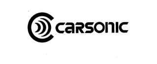 CARSONIC trademark