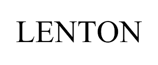 LENTON trademark