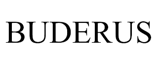 BUDERUS trademark