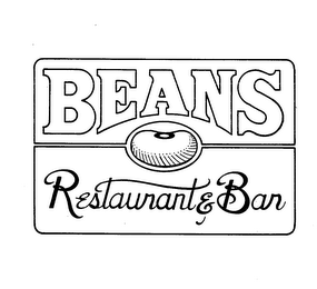 BEANS RESTAURANT & BAR trademark