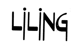 LILING trademark