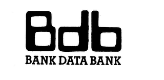 BDB BANK DATA BANK trademark
