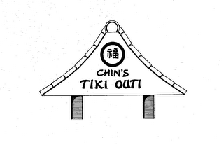 CHIN'S TIKI OUTI trademark