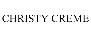 CHRISTY CREME trademark