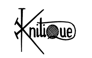 KNITIQUE trademark