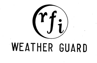 RFI WEATHER GUARD trademark