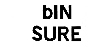 BIN SURE trademark