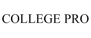 COLLEGE PRO trademark