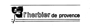L'HERBIER DE PROVENCE trademark