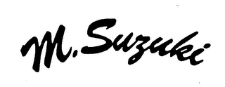 M. SUZUKI trademark
