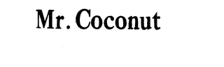 MR. COCONUT trademark
