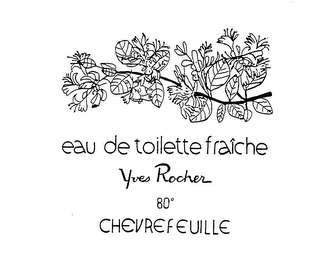 EAU DE TOILETTE FRAICHE YVES ROCHER 80