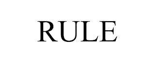 RULE trademark