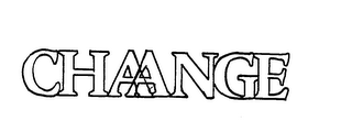CHAANGE trademark