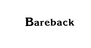 BAREBACK trademark