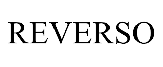 REVERSO trademark