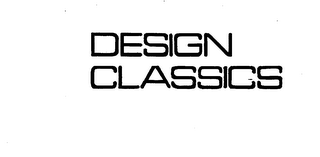 DESIGN CLASSICS trademark