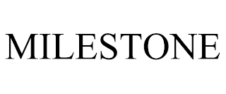 MILESTONE trademark