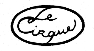 LE CIRQUE