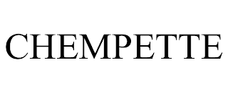 CHEMPETTE trademark