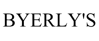 BYERLY'S trademark