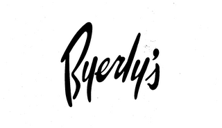 BYERLY'S trademark